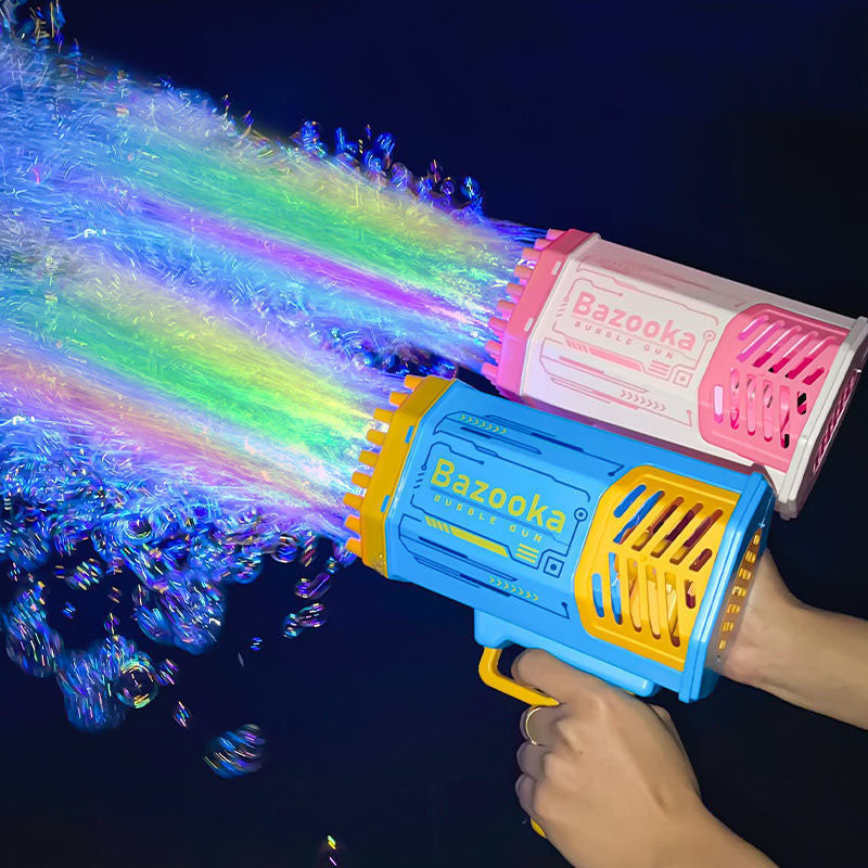 【ENDLESS FUN!】 Bubble Bazooka™ Bubble Spraying Toy Gun
