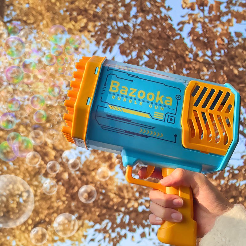 【ENDLESS FUN!】 Bubble Bazooka™ Bubble Spraying Toy Gun