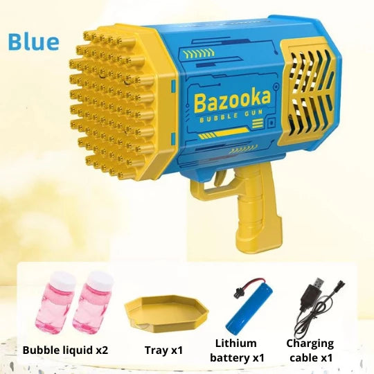 【ENDLESS FUN!】 Bubble Bazooka™ Bubble Spraying Toy Gun