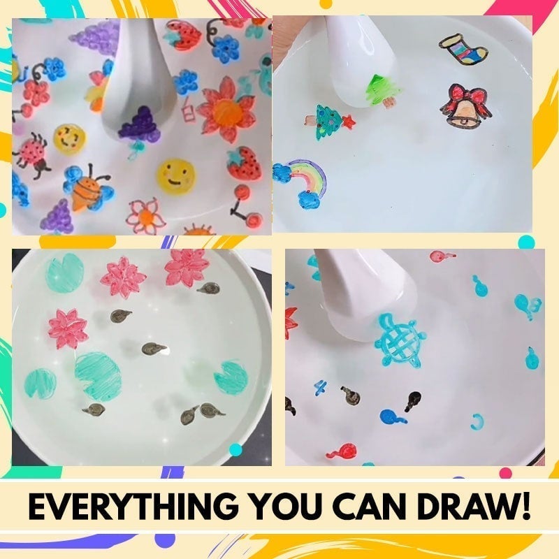 【ANIMATED ART!】 Magical Water Floating Pen🔥
