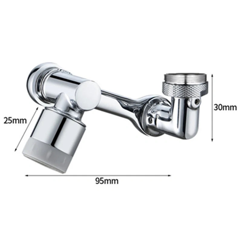 【EFFORTLESS CLEAN】 1080° Rotatable Tap Extension Splash Filter Faucet