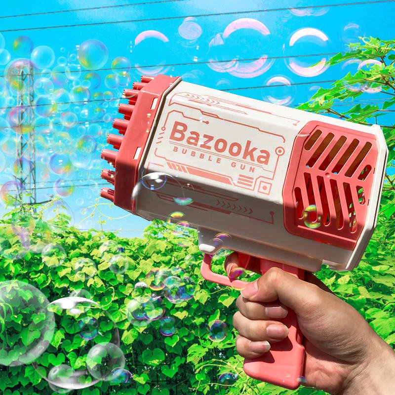 【ENDLESS FUN!】 Bubble Bazooka™ Bubble Spraying Toy Gun
