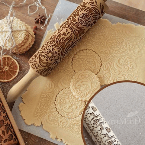 (Pre-Holiday Sale 50% OFF) Holiday 3D Rolling Pins
