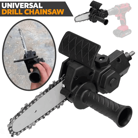 🔥【BOGO 15% Off】 - Universal Chainsaw Drill Attachment