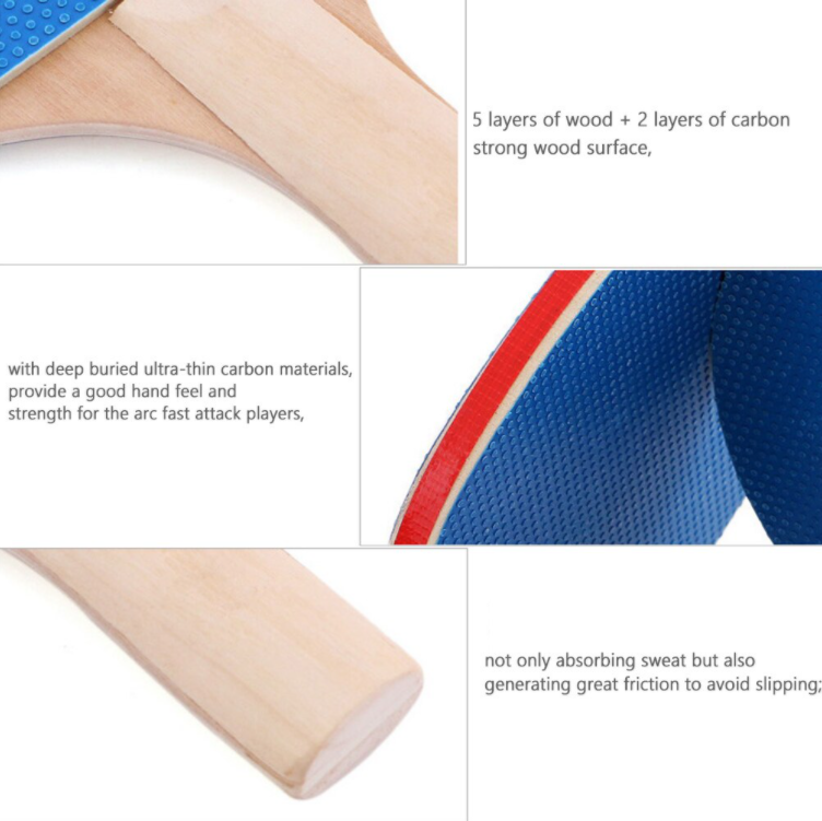 【GAME ON!】 Portable Table Tennis Set