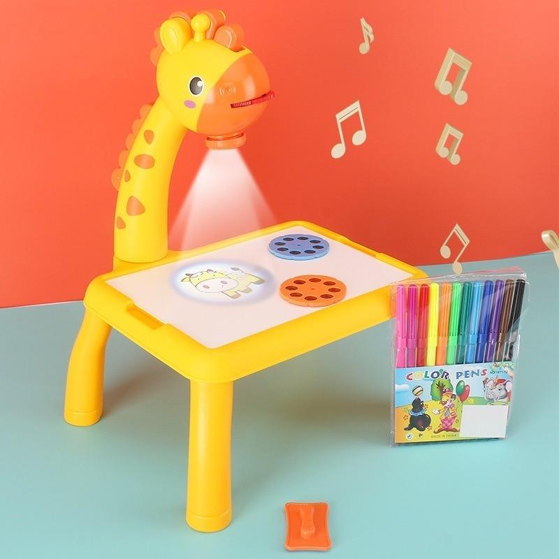 LED Kids Drawing Projector