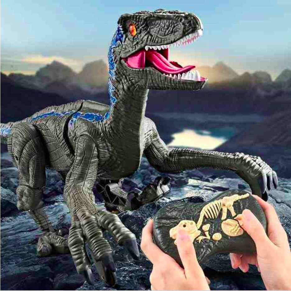 【JURASSIC JOY!】 Remote Control Dinosaur Toys for Kids