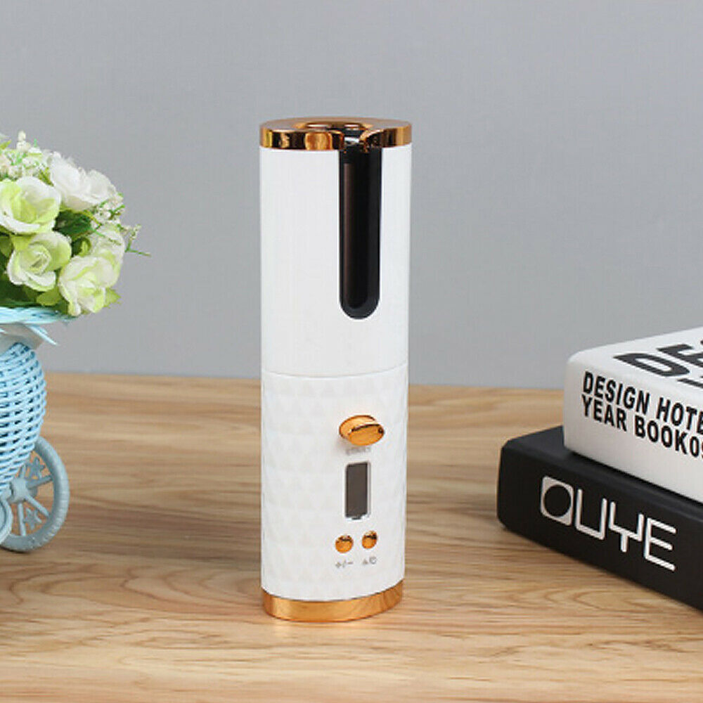 【EFFORTLESS CURLS!】 Cordless Auto Rotating Ceramic Hair Curler