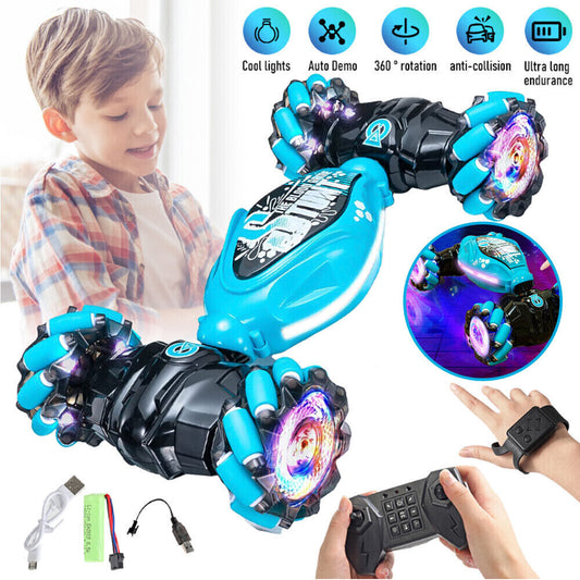 【ADVENTURE AWAITS!】 All-Terrain Gesture & RC Twist Car