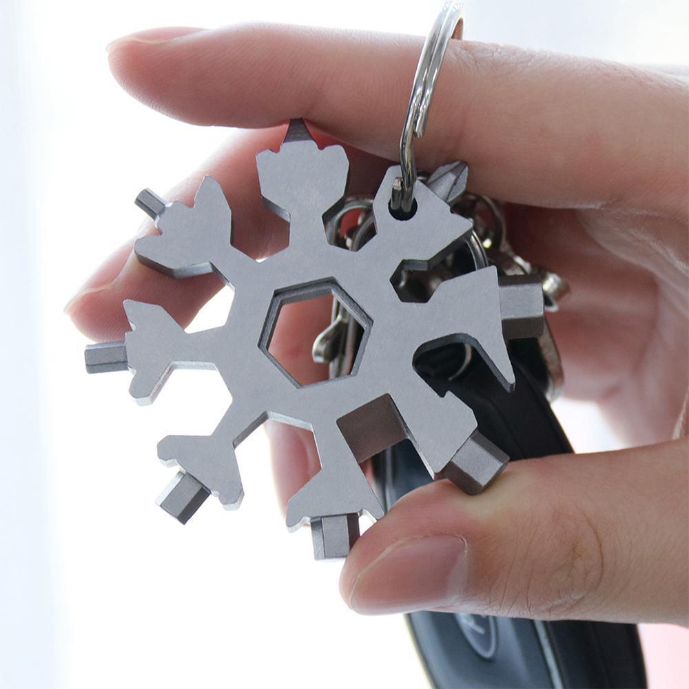 18-in-1 Stainless Steel Snowflake Multi-Tool