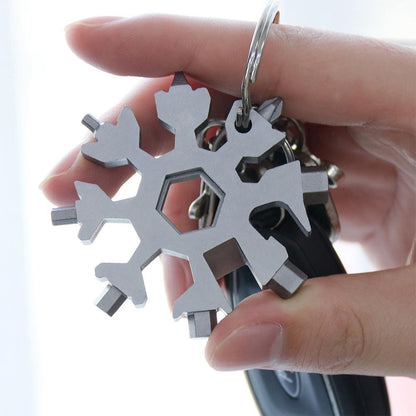 18-in-1 Stainless Steel Snowflake Multi-Tool