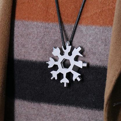 18-in-1 Stainless Steel Snowflake Multi-Tool