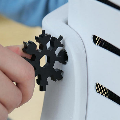 18-in-1 Stainless Steel Snowflake Multi-Tool