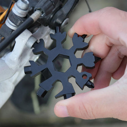 18-in-1 Stainless Steel Snowflake Multi-Tool