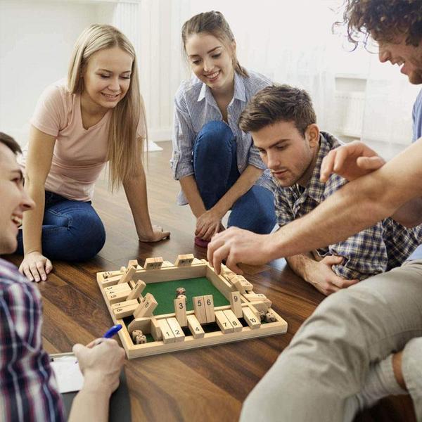 【FAMILY FUN!】 Shut The Box Board Game