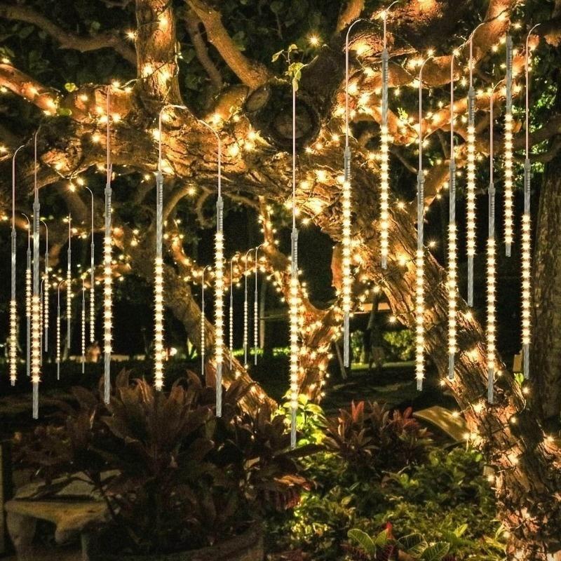 【WINTER MAGIC!】 Snow Fall LED Lights Set