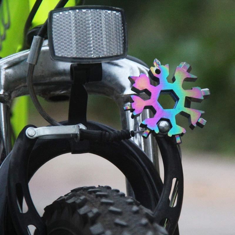 18-in-1 Stainless Steel Snowflake Multi-Tool