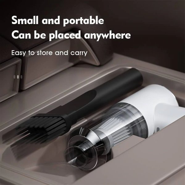 【CLEAN EASY!】Wireless Handheld Car Vacuum Cleaner