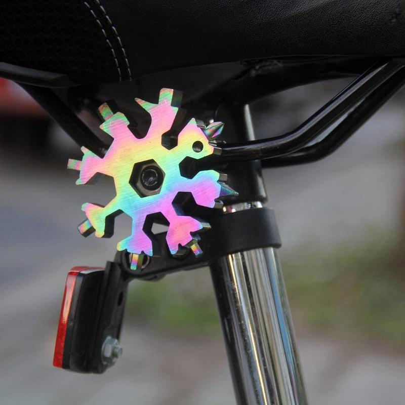 18-in-1 Stainless Steel Snowflake Multi-Tool