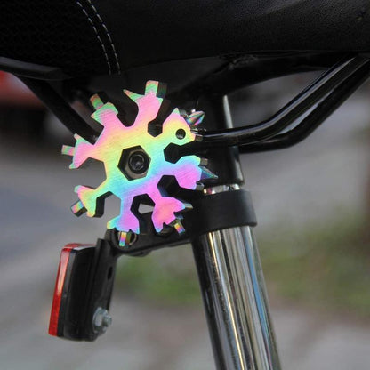 18-in-1 Stainless Steel Snowflake Multi-Tool