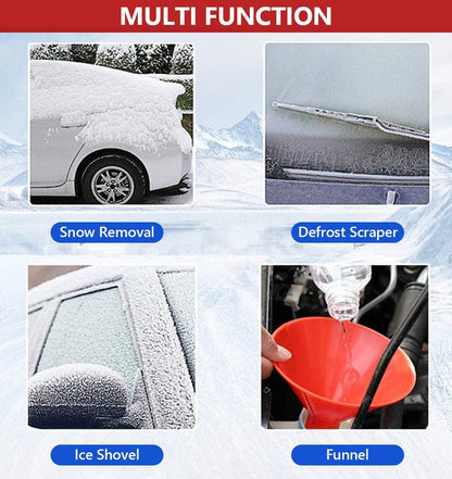 【WINTER READY!】 Ice Scraping Windshield Cone & Wiper Fluid Funnel