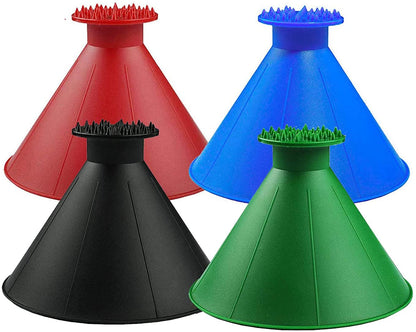 【WINTER READY!】 Ice Scraping Windshield Cone & Wiper Fluid Funnel