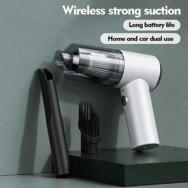 【CLEAN EASY!】Wireless Handheld Car Vacuum Cleaner