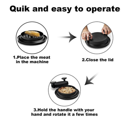 【QUICK MEALS】 Chicken Shredder-Meat Shredding Tool with Handles