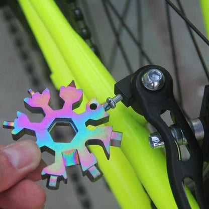 18-in-1 Stainless Steel Snowflake Multi-Tool