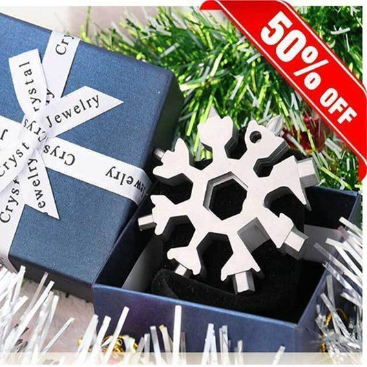18-in-1 Stainless Steel Snowflake Multi-Tool