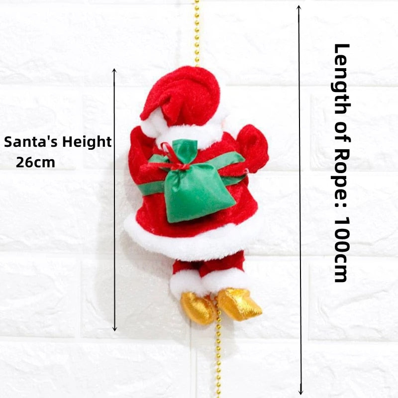 【JINGLE JOY】 Santa Claus Musical Climbing Rope