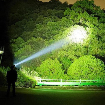 【UNBREAKABLE LIGHT!】 World's Strongest Tactical Zoom Flashlight