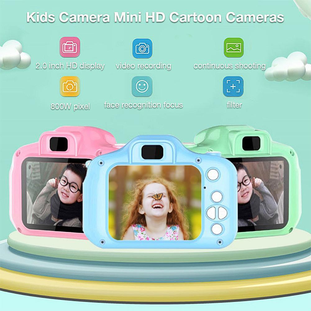 【CAPTURE MEMORIES】 Kids' Miniature Digital Camera with 32 GB SD Card