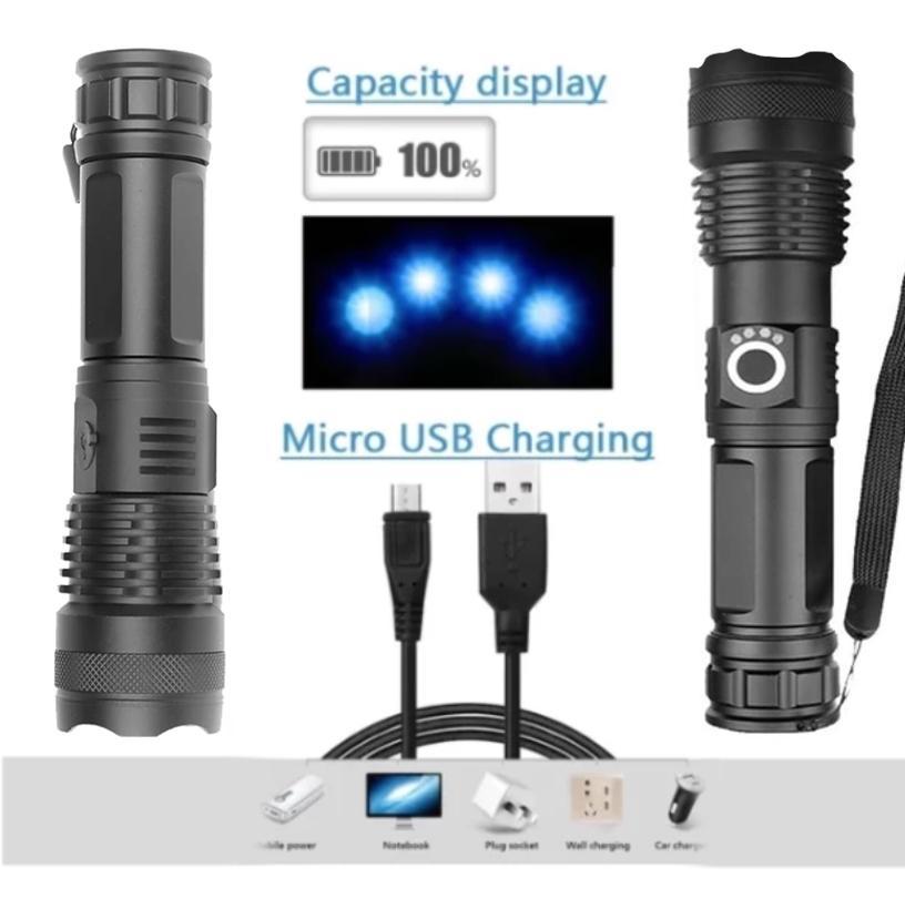 【UNBREAKABLE LIGHT!】 World's Strongest Tactical Zoom Flashlight