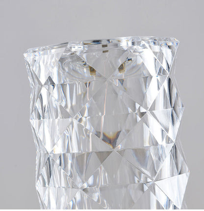 【AMBIENT BEAUTY】 Touch Control Rose Crystal Lamp