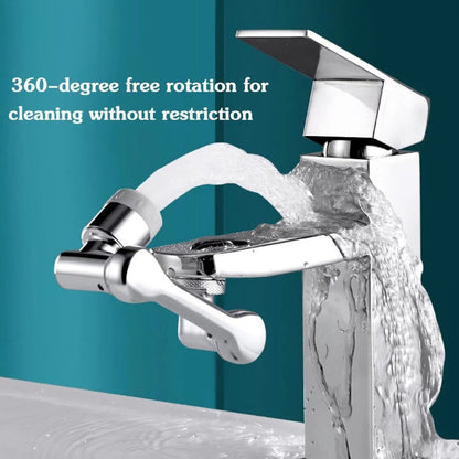 【EFFORTLESS CLEAN】 1080° Rotatable Tap Extension Splash Filter Faucet