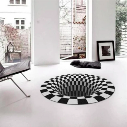 【DEPTH ILLUSION!】 Vortex Illusion Rug