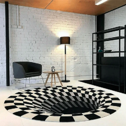 【DEPTH ILLUSION!】 Vortex Illusion Rug