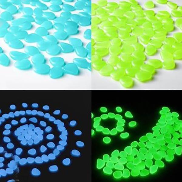 【MULTI-BUY SALE】 Glow in the Dark Garden Pebbles