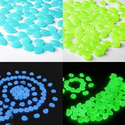 【MULTI-BUY SALE】 Glow in the Dark Garden Pebbles