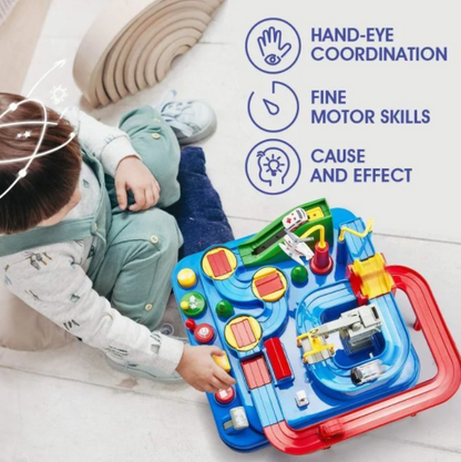 🔥【SPARK IMAGINATION】 Children's Rail Car Toy Set