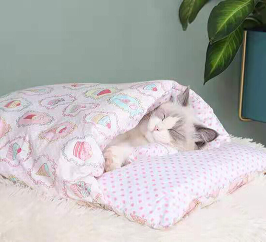 【PURRFECT SLEEP】 FurBuddy Cozy Sleeping Bag