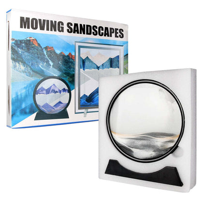 【FLUID ART!】 3D Hourglass Deep Sea Sandscape