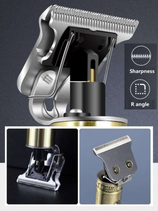 【STYLE EFFORTLESSLY!】 Ornate Hair Clipper