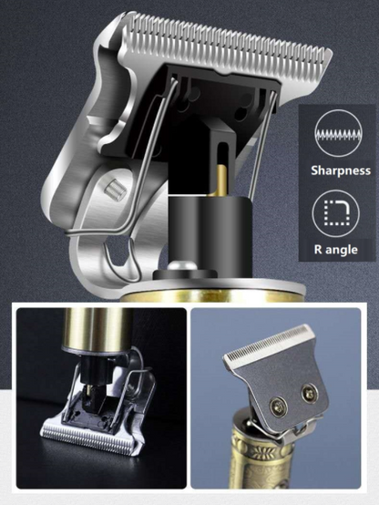 【STYLE EFFORTLESSLY!】 Ornate Hair Clipper