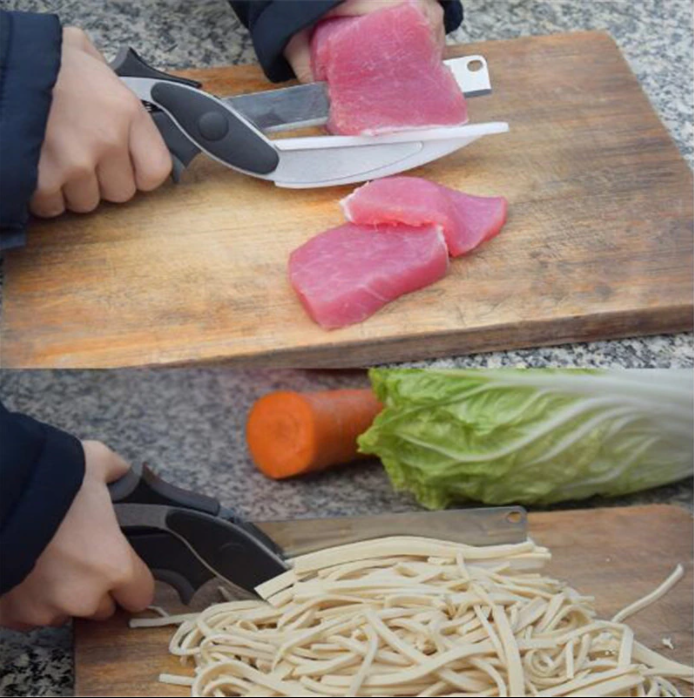 【QUICK CUT!】 2-In-1 Cutting Board Scissors
