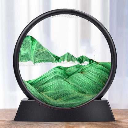 【FLUID ART!】 3D Hourglass Deep Sea Sandscape