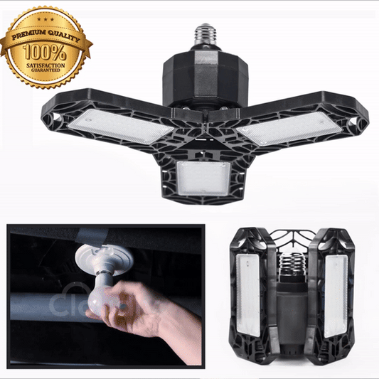 【ILLUMINATE POWER】 Triple Shine™ LED Garage Light