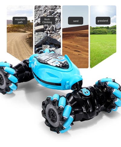 【ADVENTURE AWAITS!】 All-Terrain Gesture & RC Twist Car