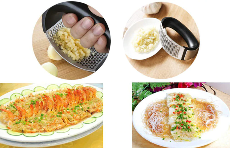 【EASY PREP】 Foodie Press™ Stainless Steel Vegetable Press